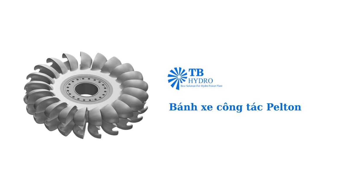 Bánh xe công tác Pelton