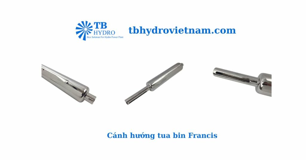 cánh hướng tua bin Francis thép không gỉ